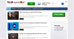 Desktop Screenshot of 24propertyhall.com