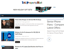 Tablet Screenshot of 24propertyhall.com